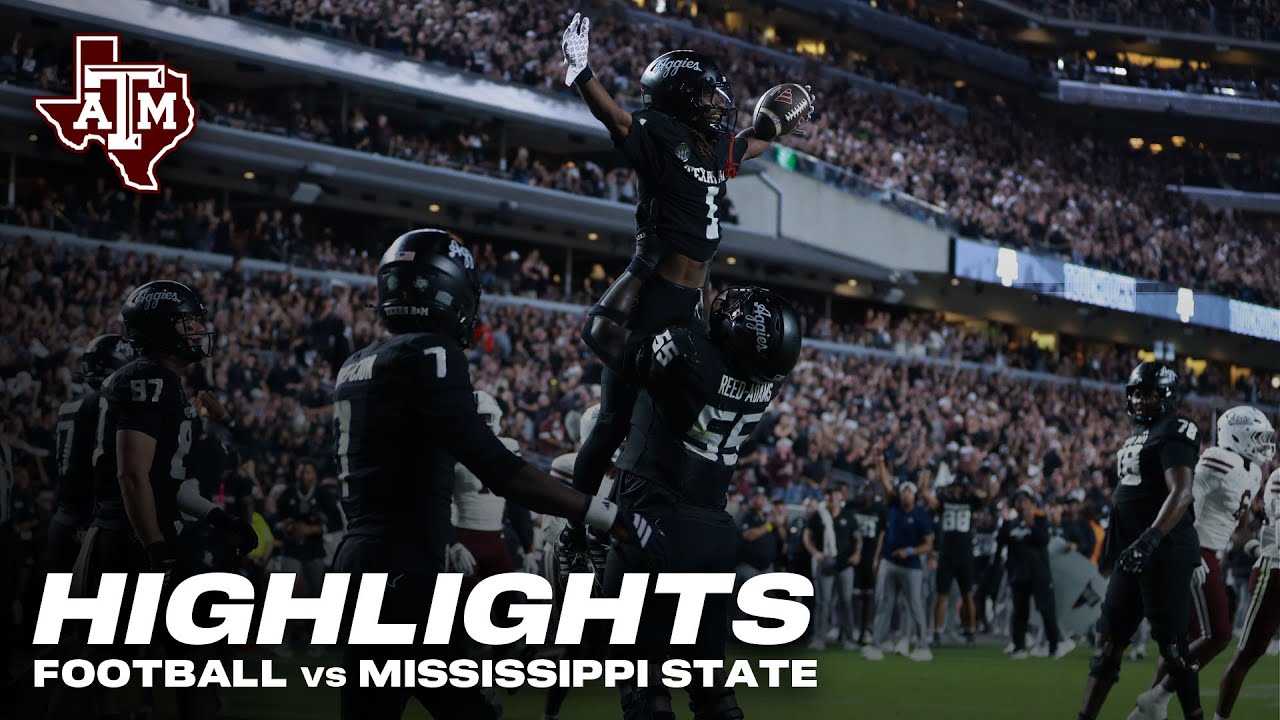Highlights: A&M 31, Mississippi State 9