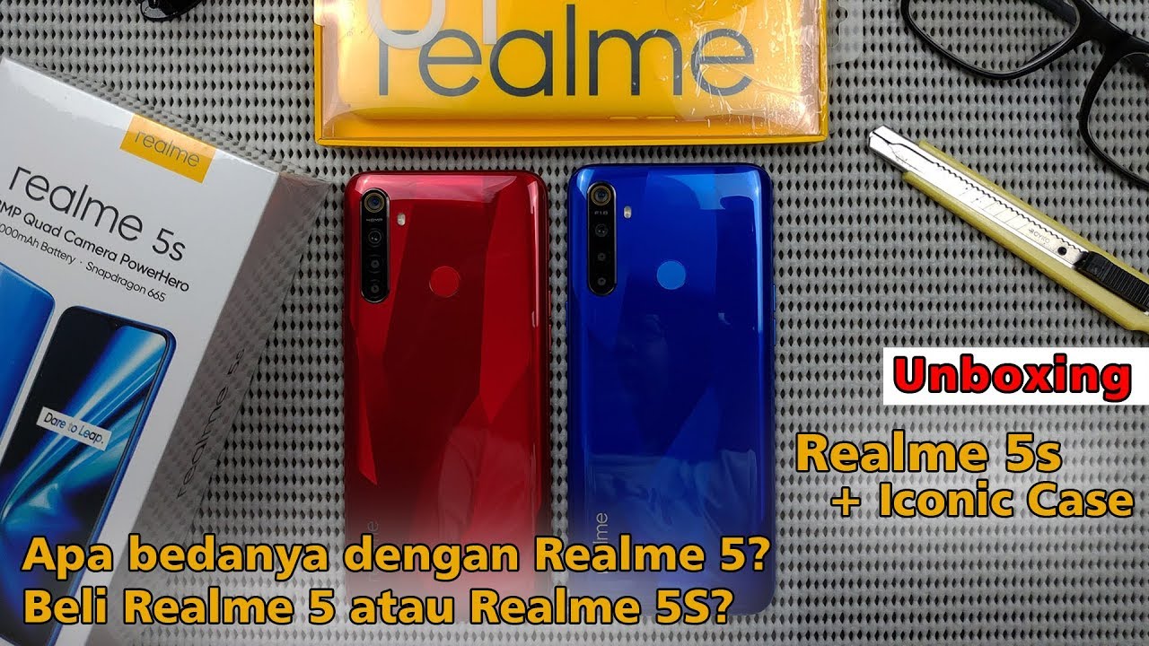 Unboxing Realme 5s : Apa bedanya dengan Realme 5 + Beli yang mana?