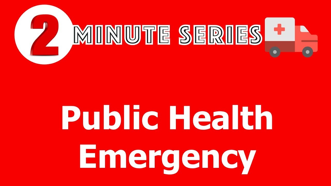 2 Minute Series: Public Health Concern of International Concern (WHO) || UPSC || Health