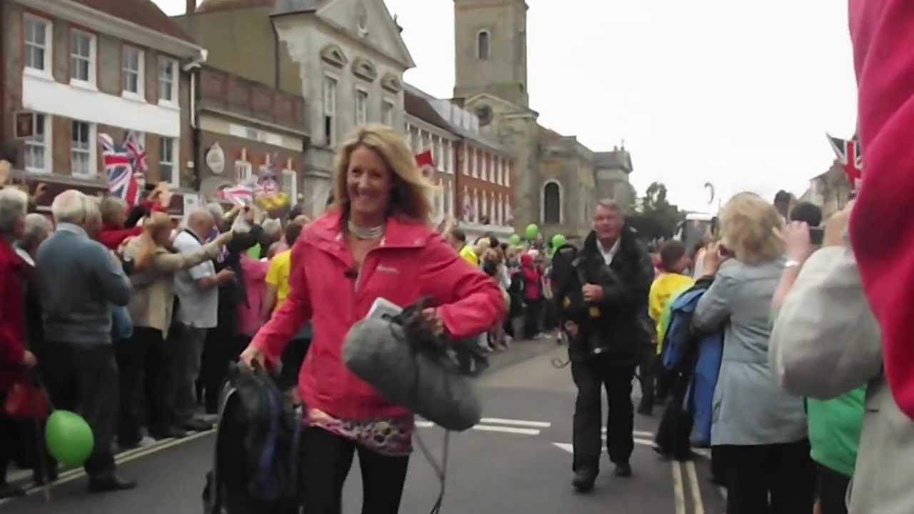 Olympic Torch 2012 - Blandford Forum