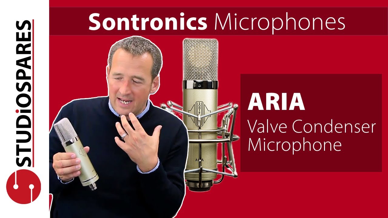 Sontronics ARIA Cardioid Valve Condenser Microphone