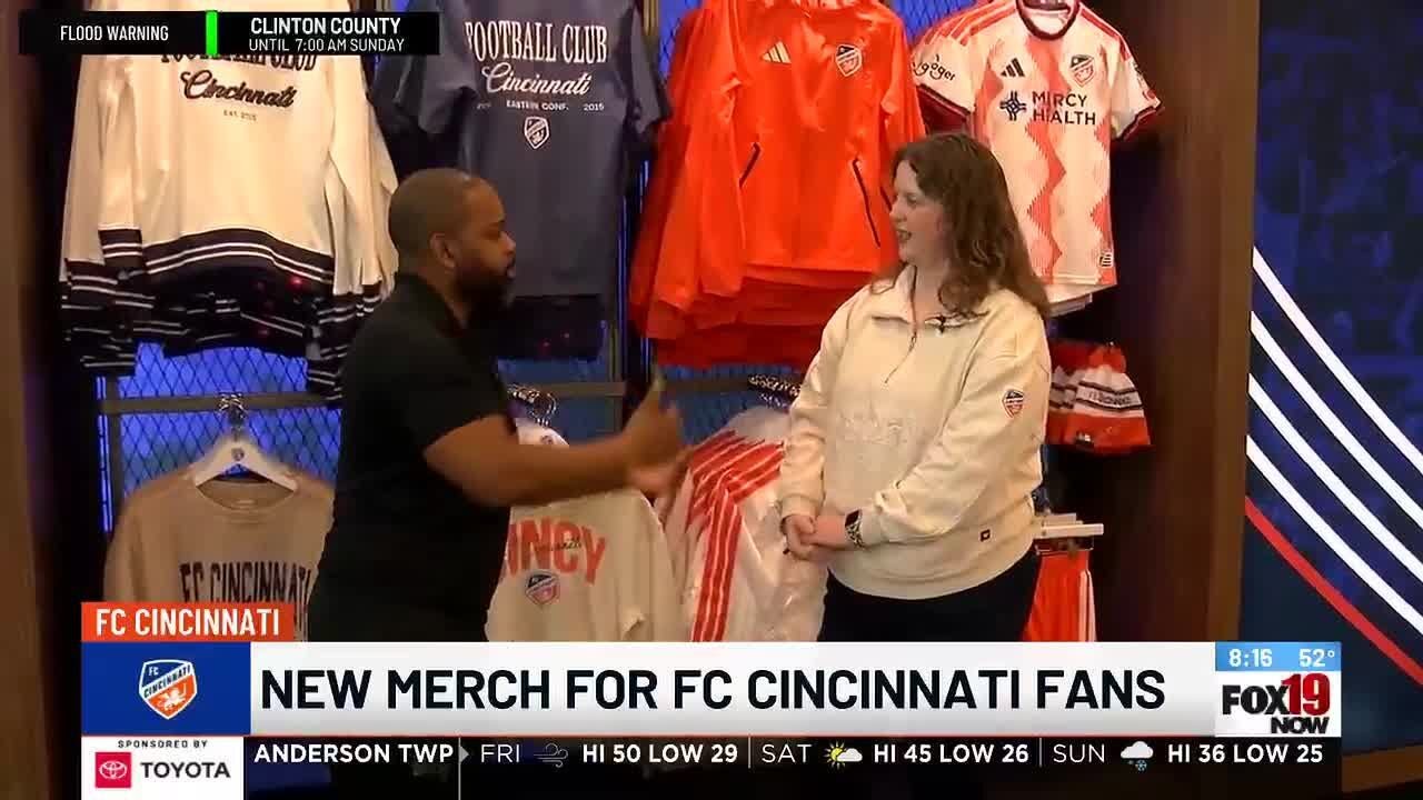 New merch for  FC Cincinnati fans