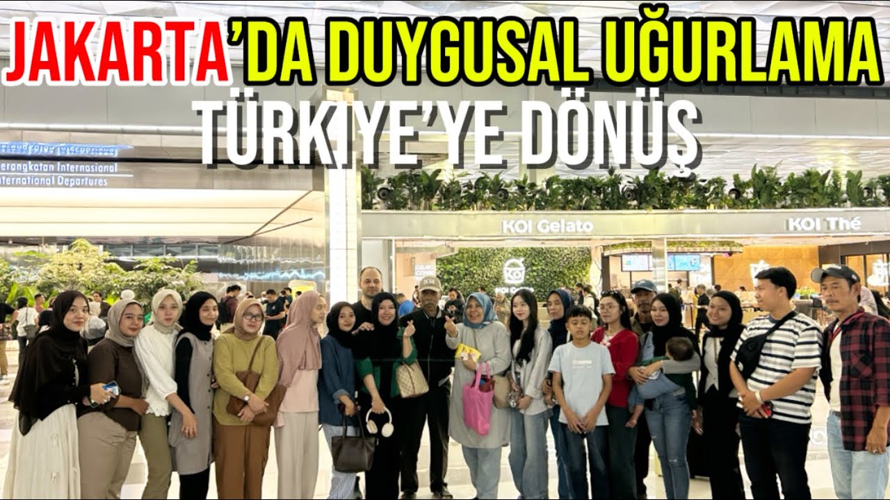 Havaalanında gözyaşlarıyla veda -zor ayrılık anıları#endonezya 