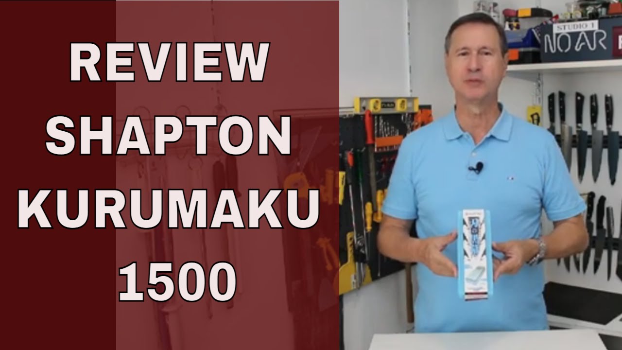 Conheça a pedra de afiar Shapton Kurumaku 1500