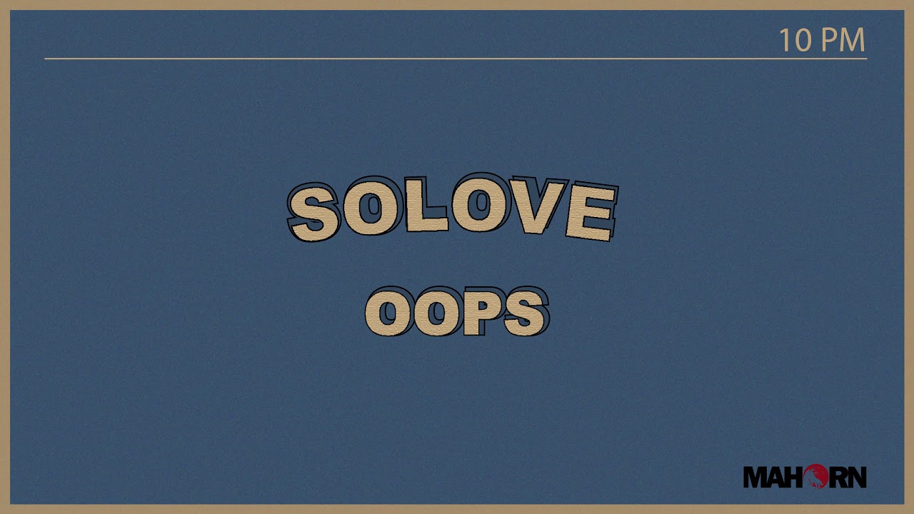 SOLOVE (Official audio)