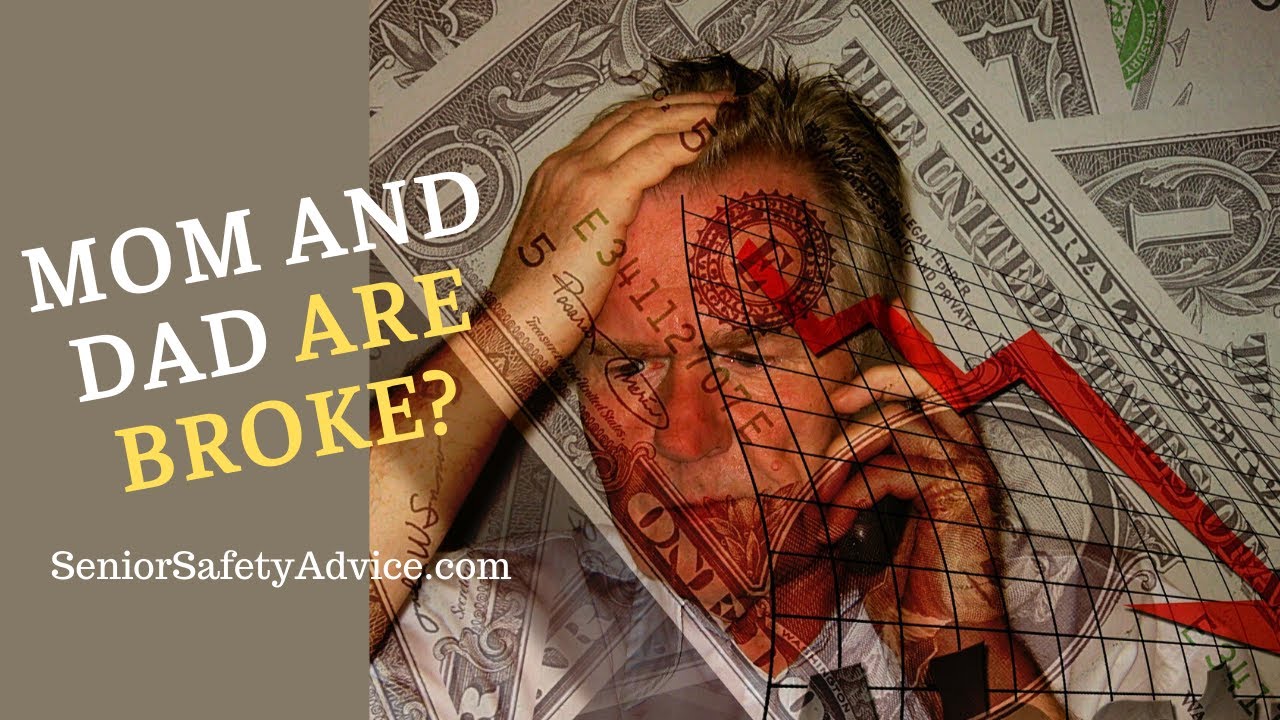 What To Do If Your Parents Are Broke.  12 Tips On How You Can Help Your Aging Parents Financially
