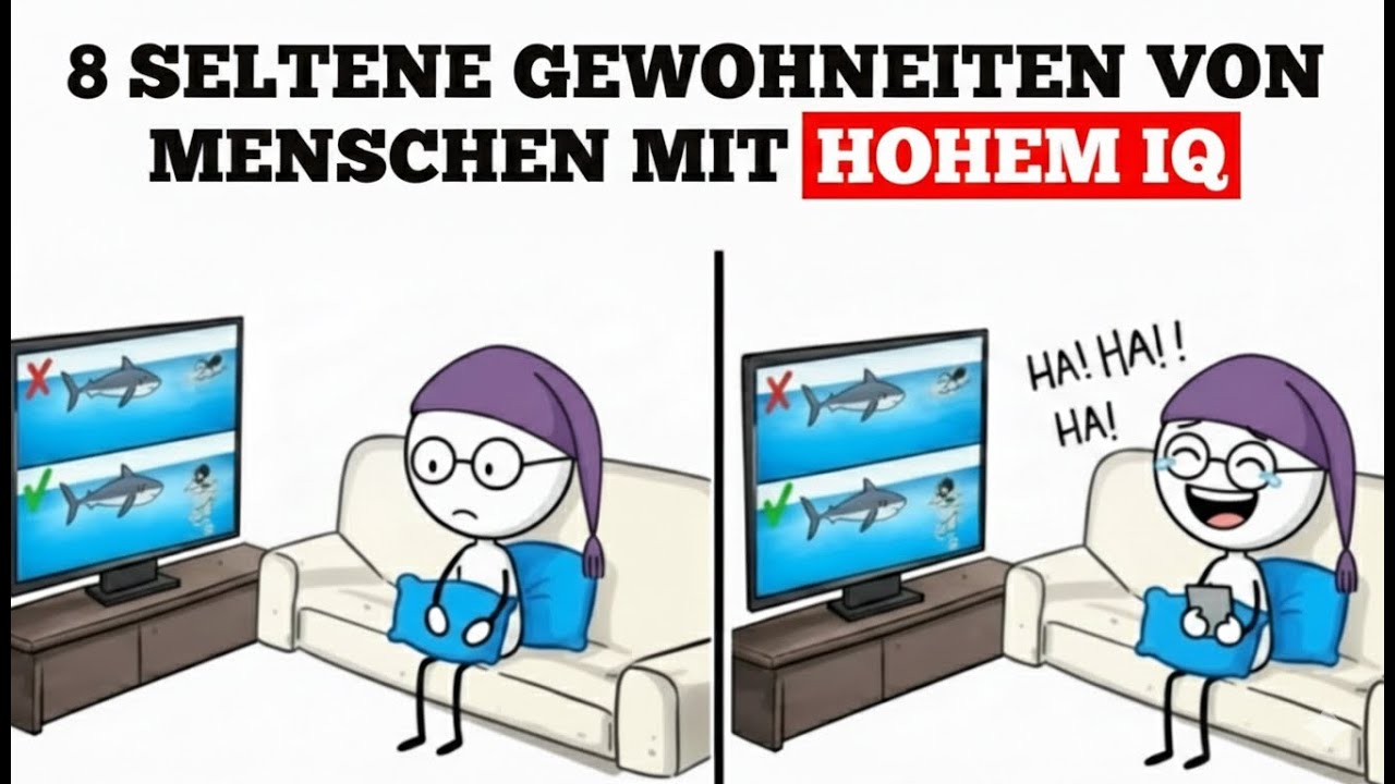 POV: Du denkst anders als die meisten – 8 seltene Gewohnheiten hochintelligenter Menschen