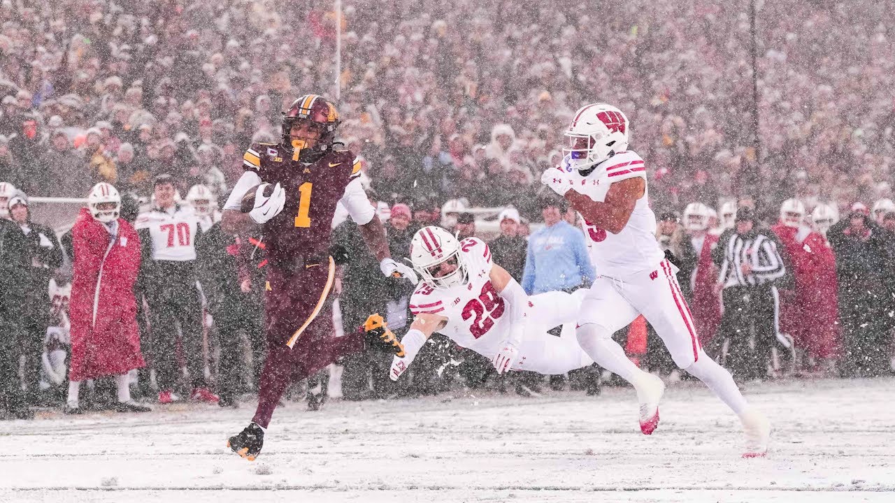 Darius Taylor Highlights vs. Wisconsin (111 Yds & 1 TD)