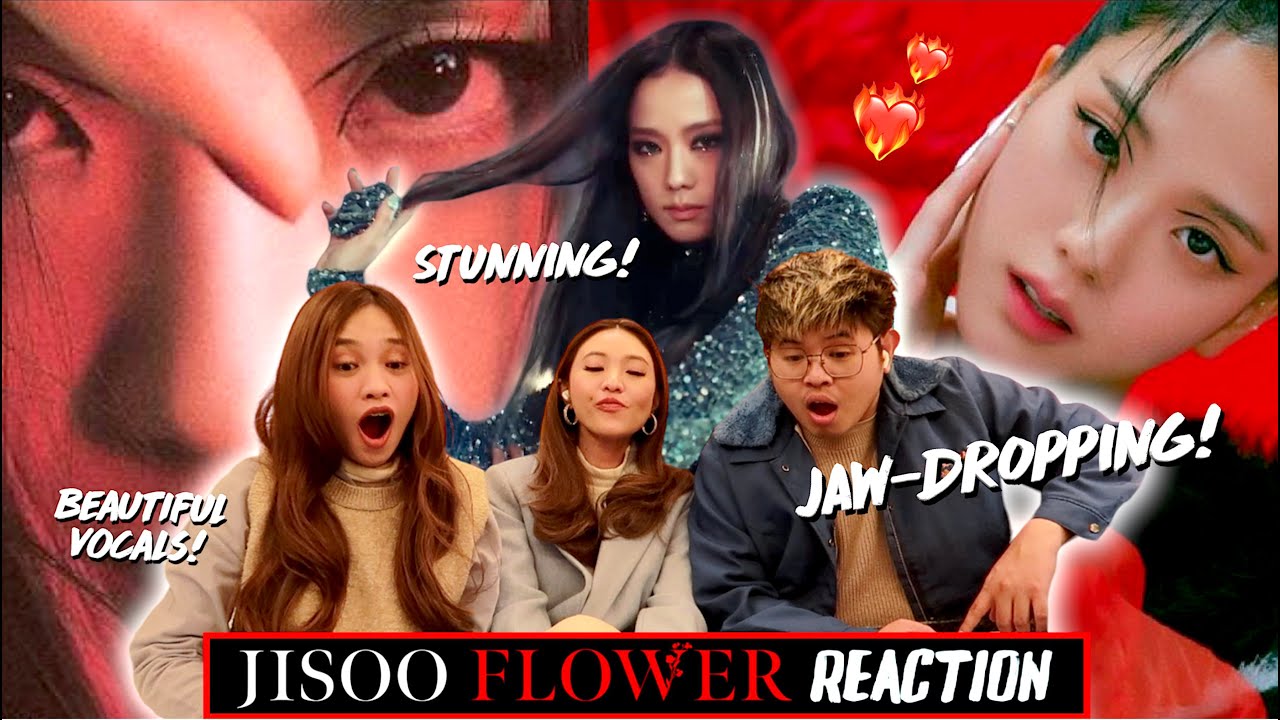 JISOO - ‘꽃(FLOWER)’ M/V REACTION ❤️‍🔥 JAW-DROPPING!!! 😱 | DEE SIBS REACT