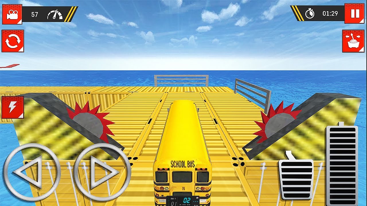 Super Bus Stunt Driving Games - 3D Bus Driver Simulator / Android GamePlay