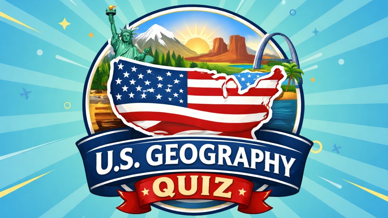 How Well Do You Know the USA? 🗽 | 50 US Geography Trivia Questions