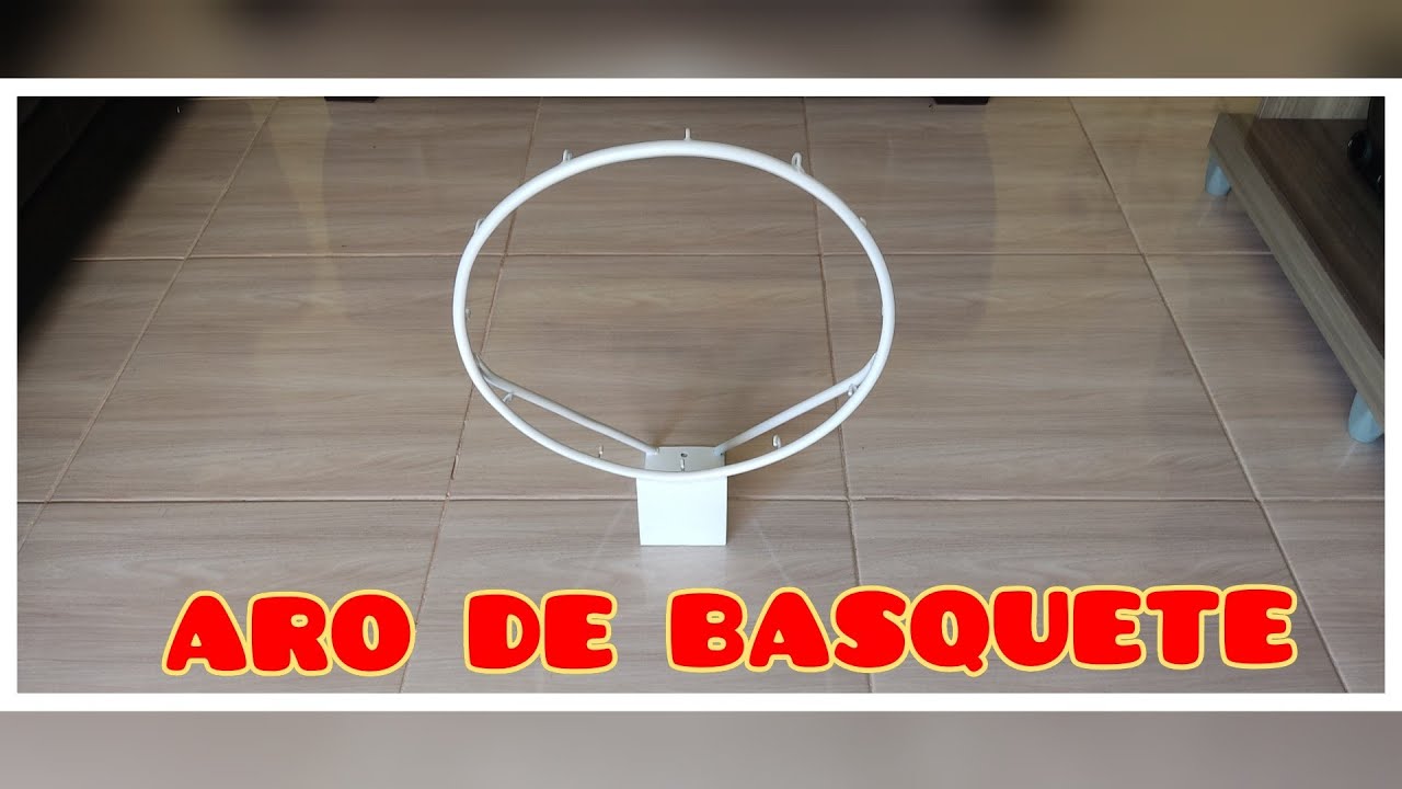 Como fazer um aro de basquete