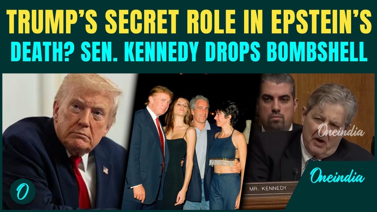 VIDEO: Trump’s BIG ROLE In Epstein Death EXPOSED? Sen. Kennedy REVEALS Trump Didn’t Hang Himself