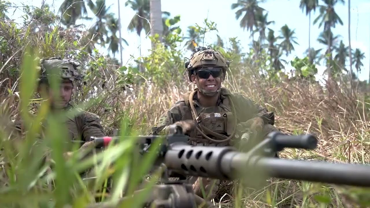 Philippine & U.S. Marines Form Kamuning Beach Defense | Palawan 2024