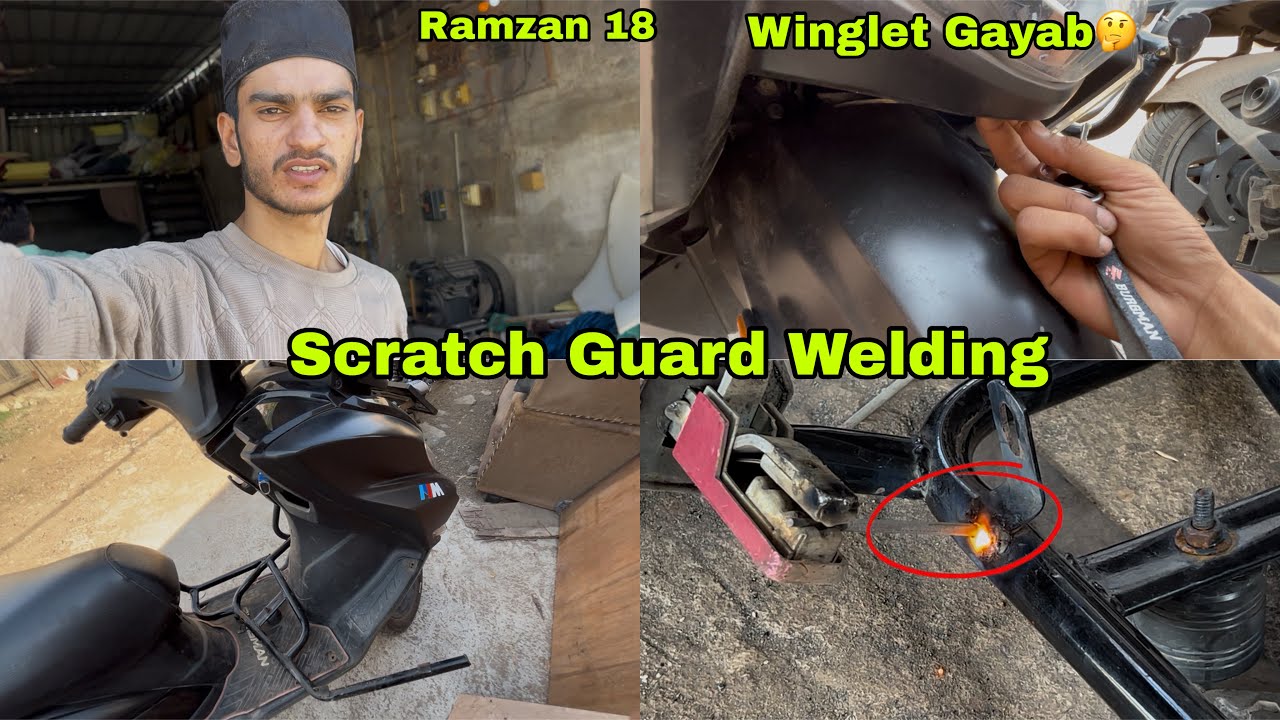 Scratch Guard Ko Welding Karwa diya👍🏻