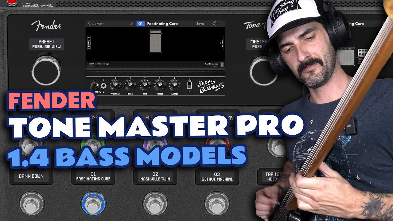 Обновление Fender Tone Master Pro 1.4 — BASS DEMO