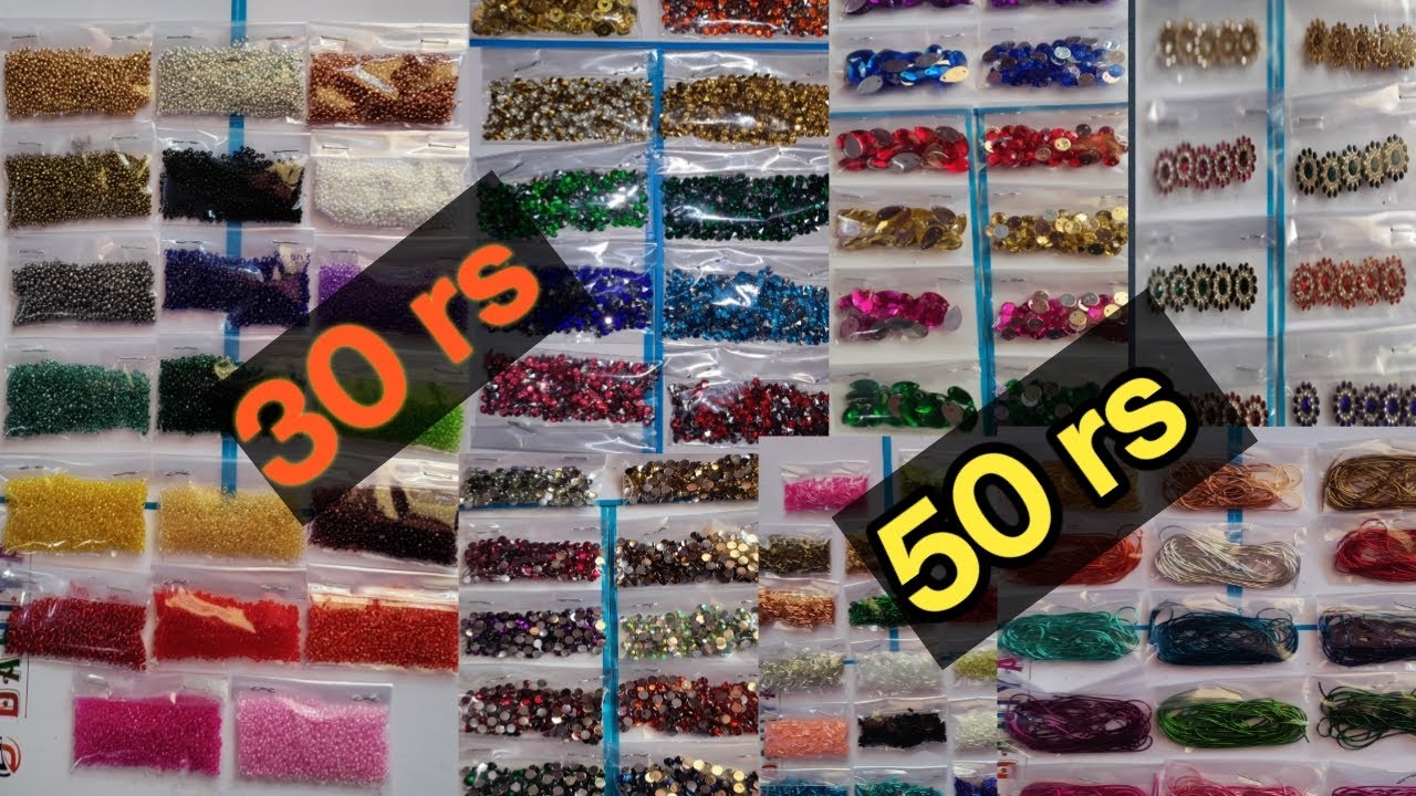 Aari material || Low cost maggam work material || Krish craft store || 9514096618
