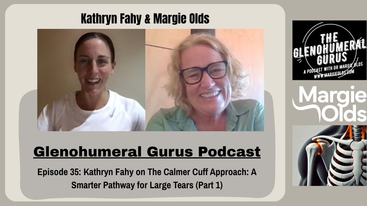 Glenohumeral Gurus#35.Kathryn Fahy-The Calmer Cuff Approach:A Smarter Pathway for Large Tears-Part 1