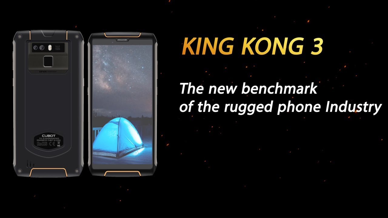 CUBOT King Kong 3 promotion video