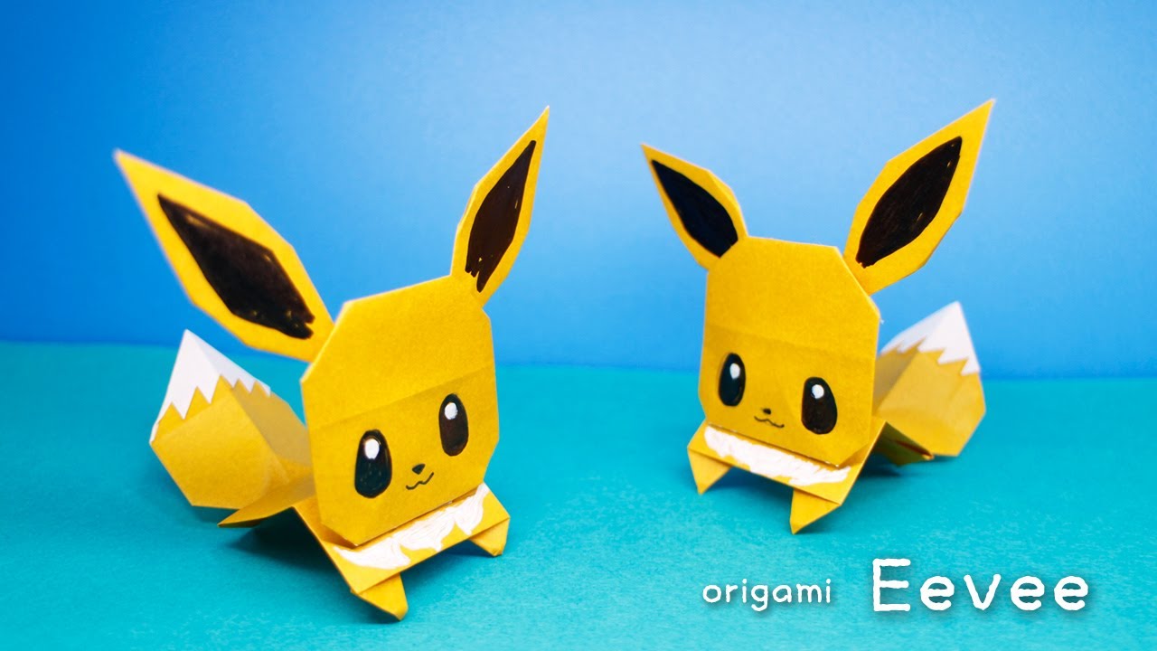 【ORIGAMI】Eevee　（Pokémon・イーブイ）