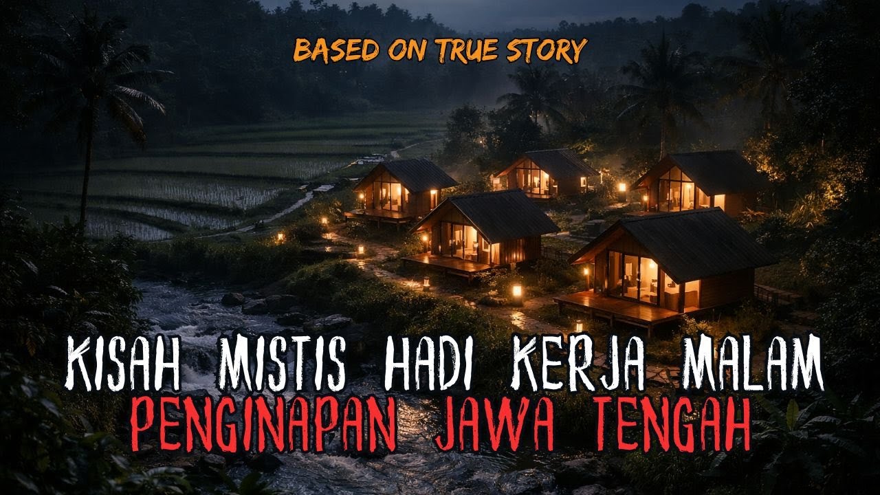 SERAMNYA! KISAH HADI KERJA MALAM DI PENGINAPAN BERHANTU DI JAWA TENGAH