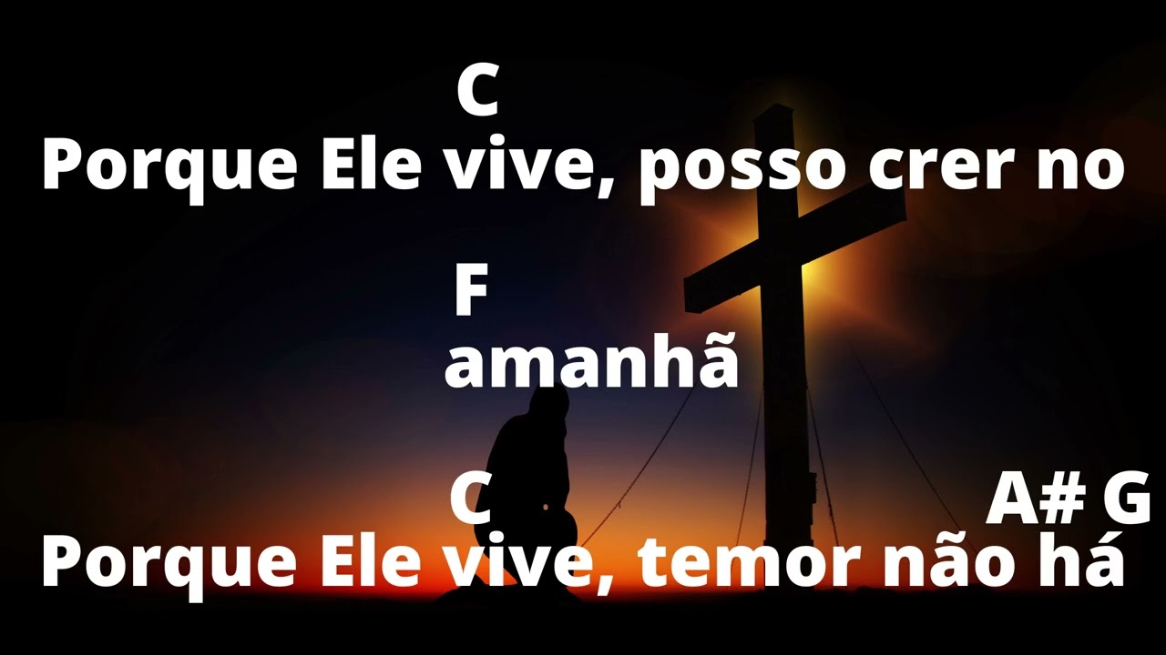 PORQUE ELE VIVE - Jeyzer Maia ( Adoração Cifrada )