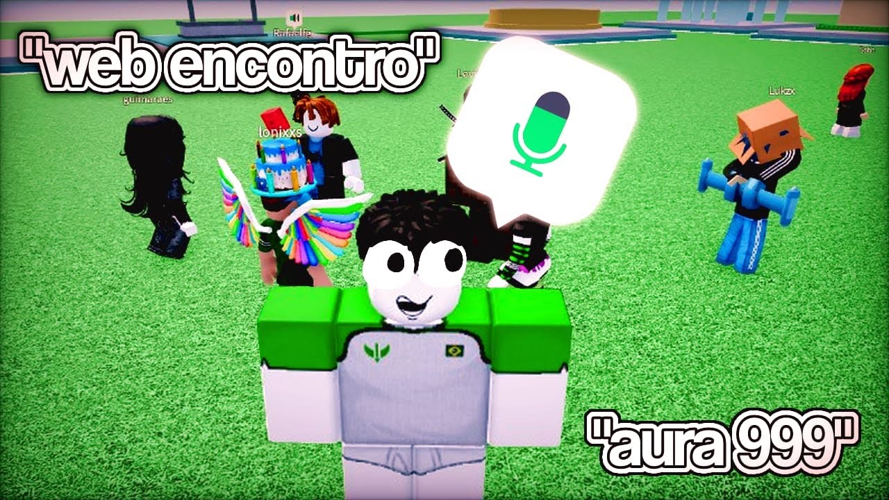 TESTEI ROBLOX COM CHAT DE VOZ: É PIOR QUE EU PENSEI