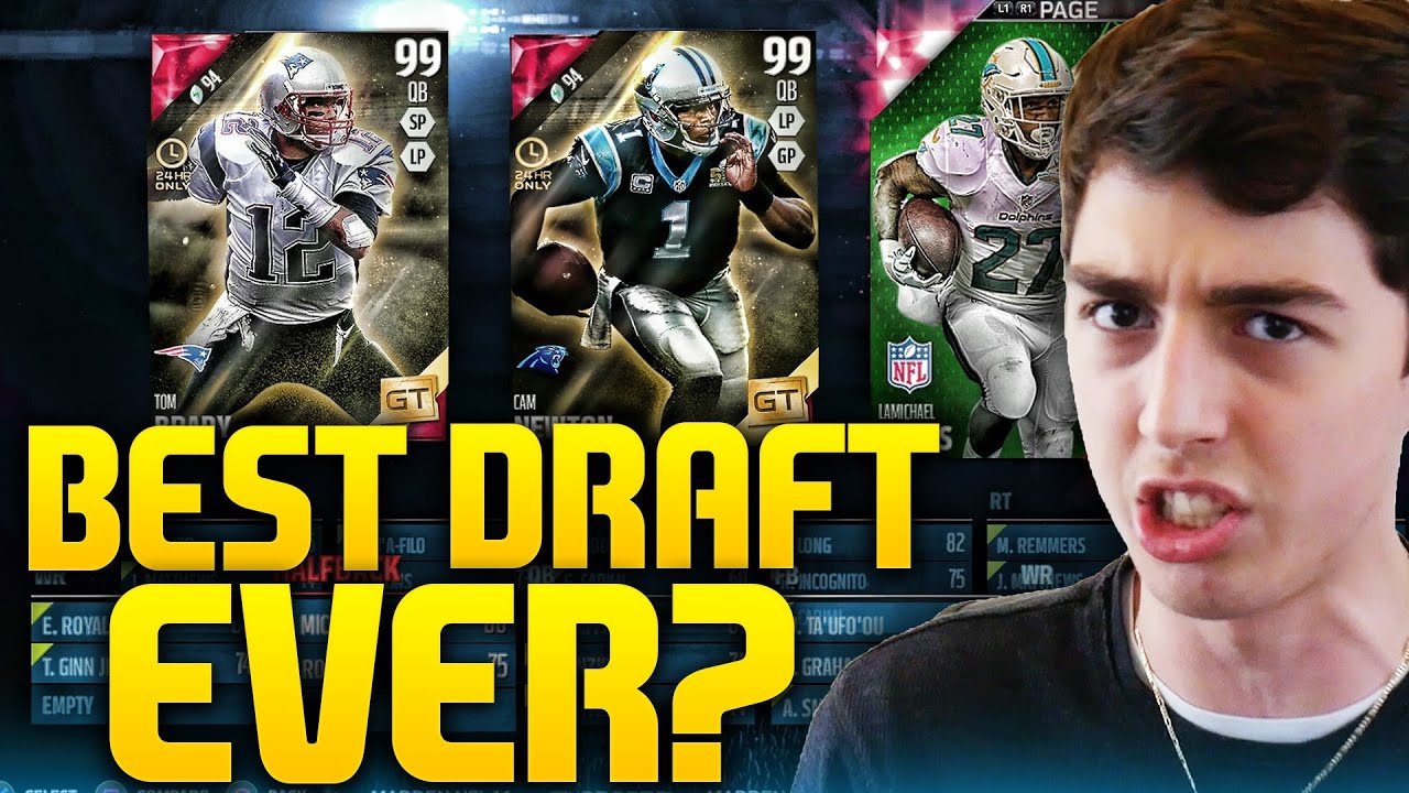 MY HIGHEST RATED DRAFT EVER? MADDEN 16 DRAFT CHAMPIONS