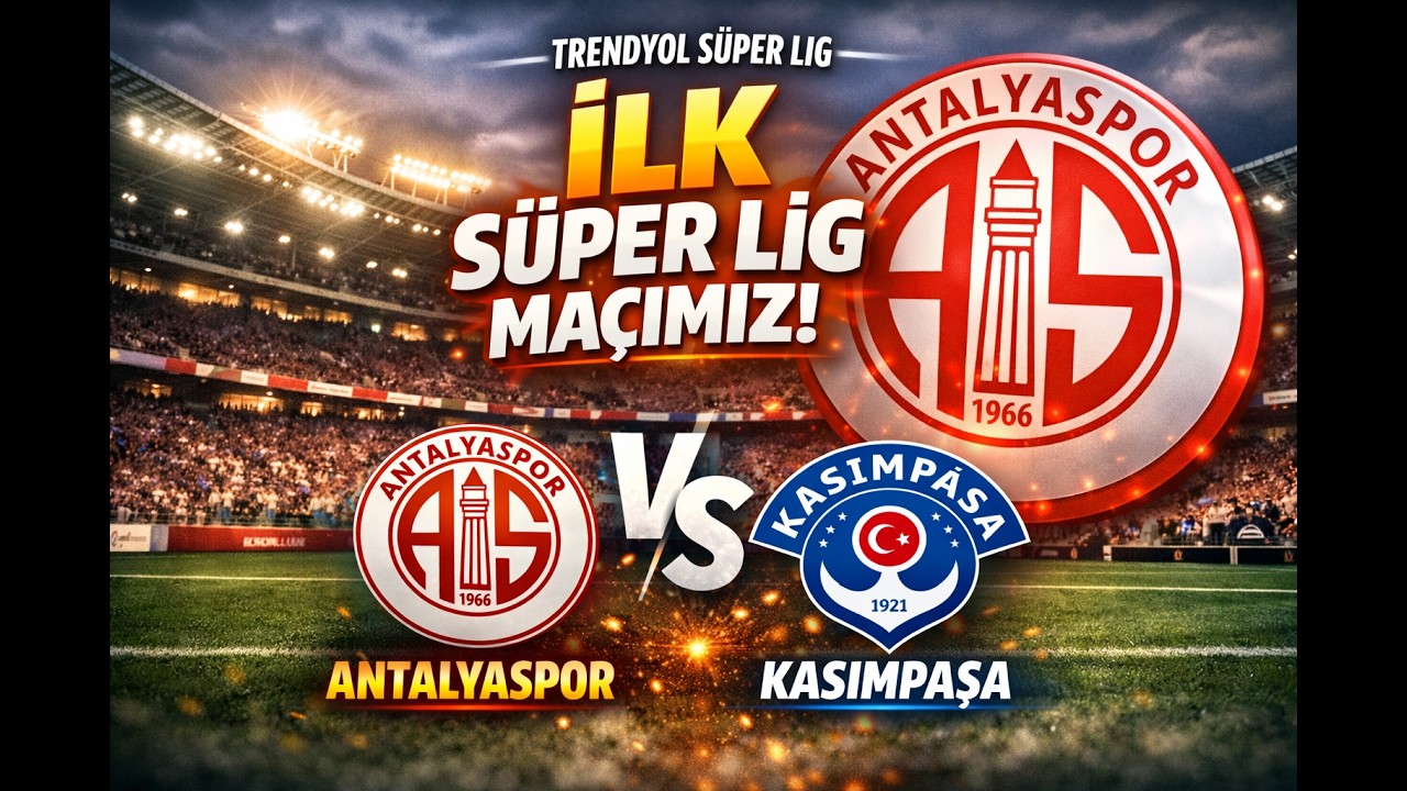 ''FC26  Kariyer Modu #4 - İLK SÜPER LİG MAÇIMIZ! ANTALYASPOR & KASIMPAŞA 🔥''