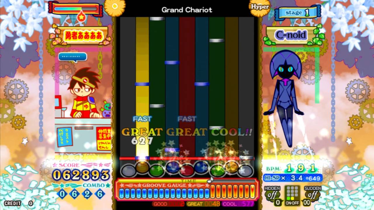 [pop'n music &eacute;clale] Grand Chariot Hyper