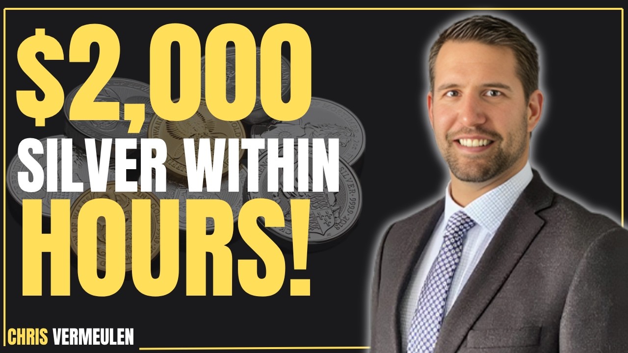HUGE SILVER PRICE ALERT! CHRIS VERMEULEN WARNS GOLD & SILVER OWNERS TO PREPARE NOW BEFORE THE NEXT