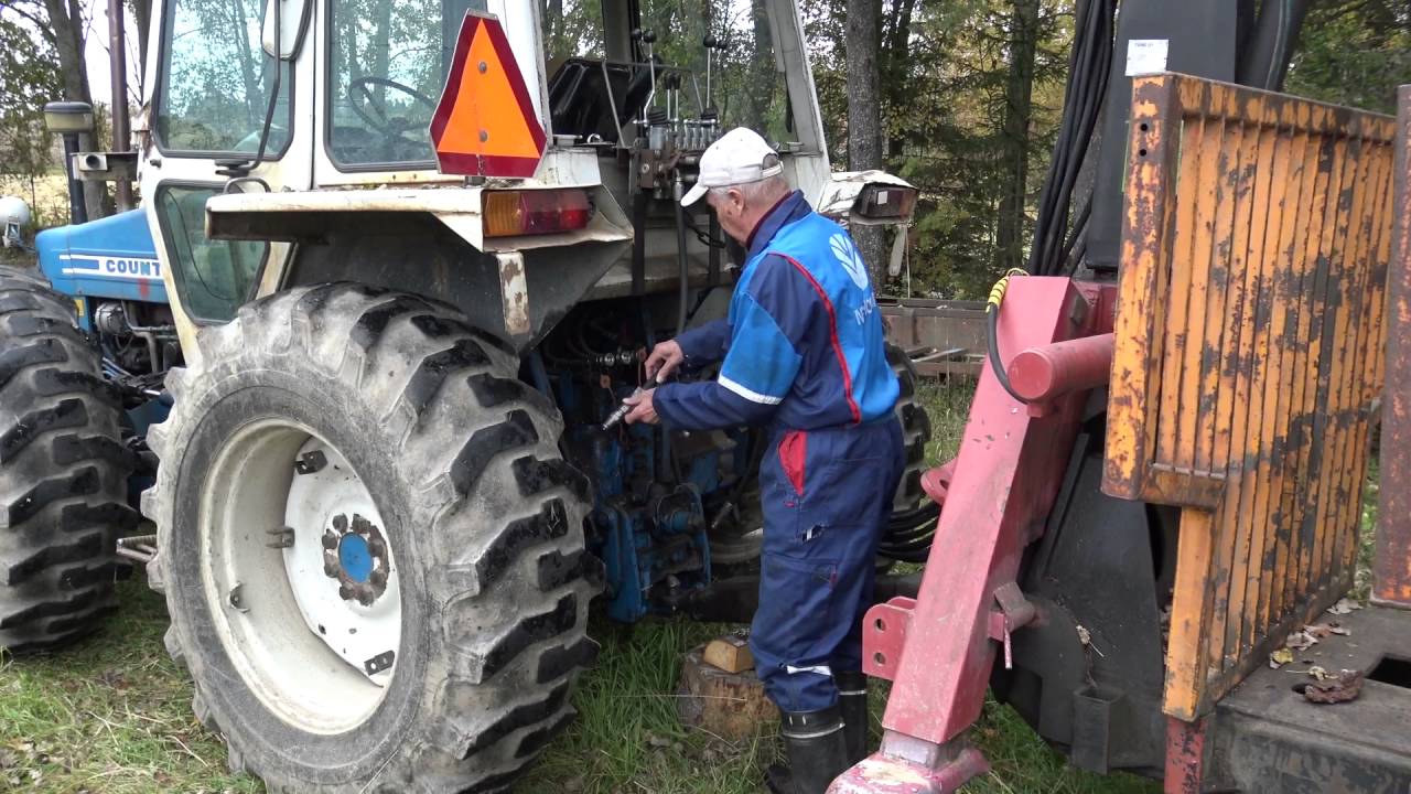 Peräkärrynosturin käyttöönotto ja irrotus