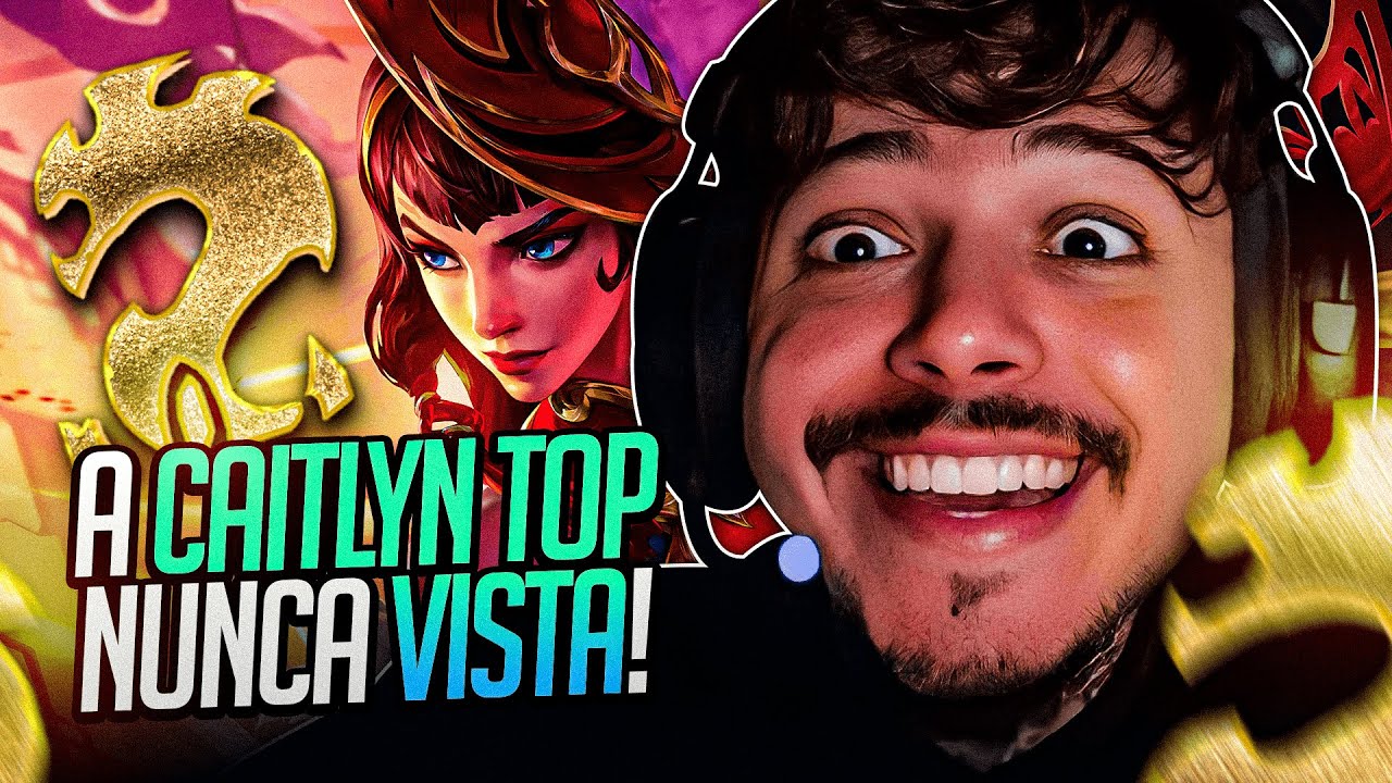 A CAITLYN TOP QUE VOCÊ NUNCA VIU!