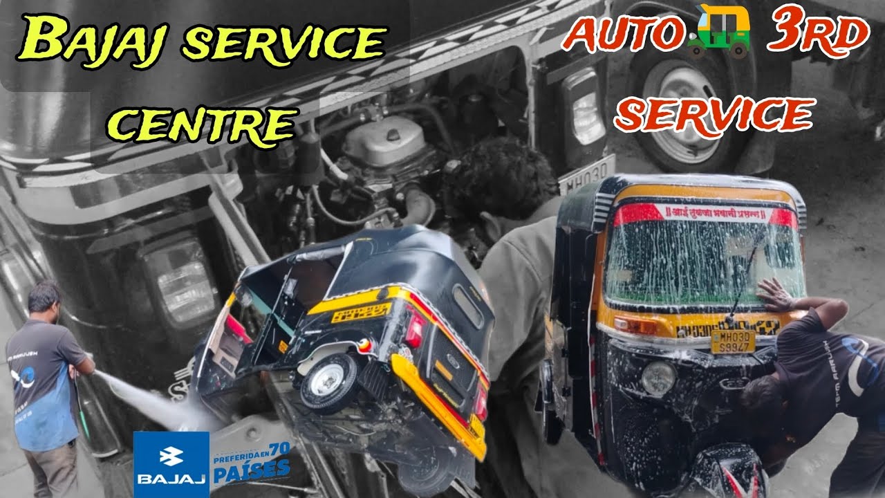 Auto rickshaw🛺 3rd servicing //how to do servicing autorickshaw//autorickshaw servicing Kya hota Hai