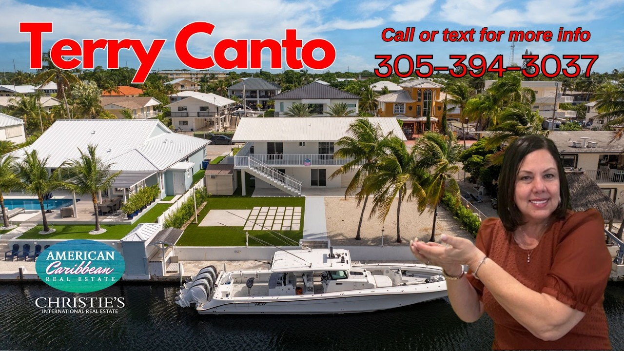 Key Largo Real Estate - Waterfront 5 bed 3 bath 75' Dock