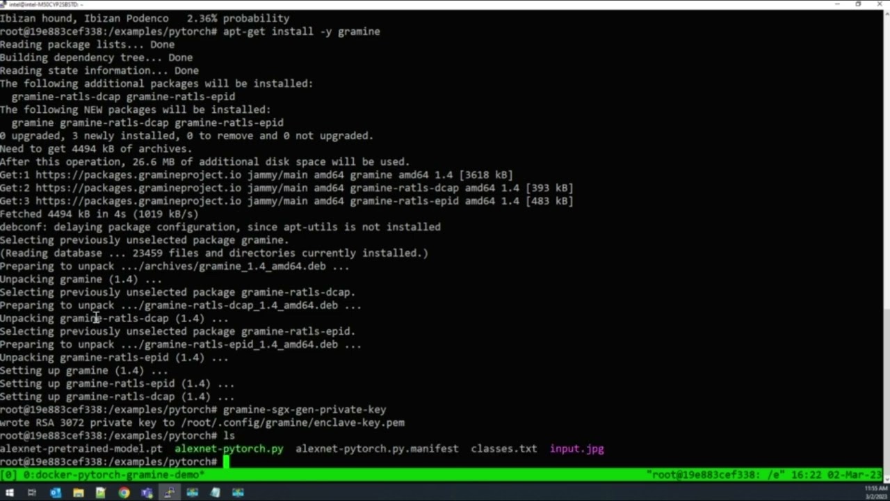 Gramine Demo: Running Unmodified Applications on Intel® SGX | Intel Software