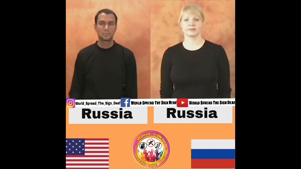 Different (book Russia🇷🇺 ) [Learn] #ASL World Spread The Sign #Deaf need school follow people please