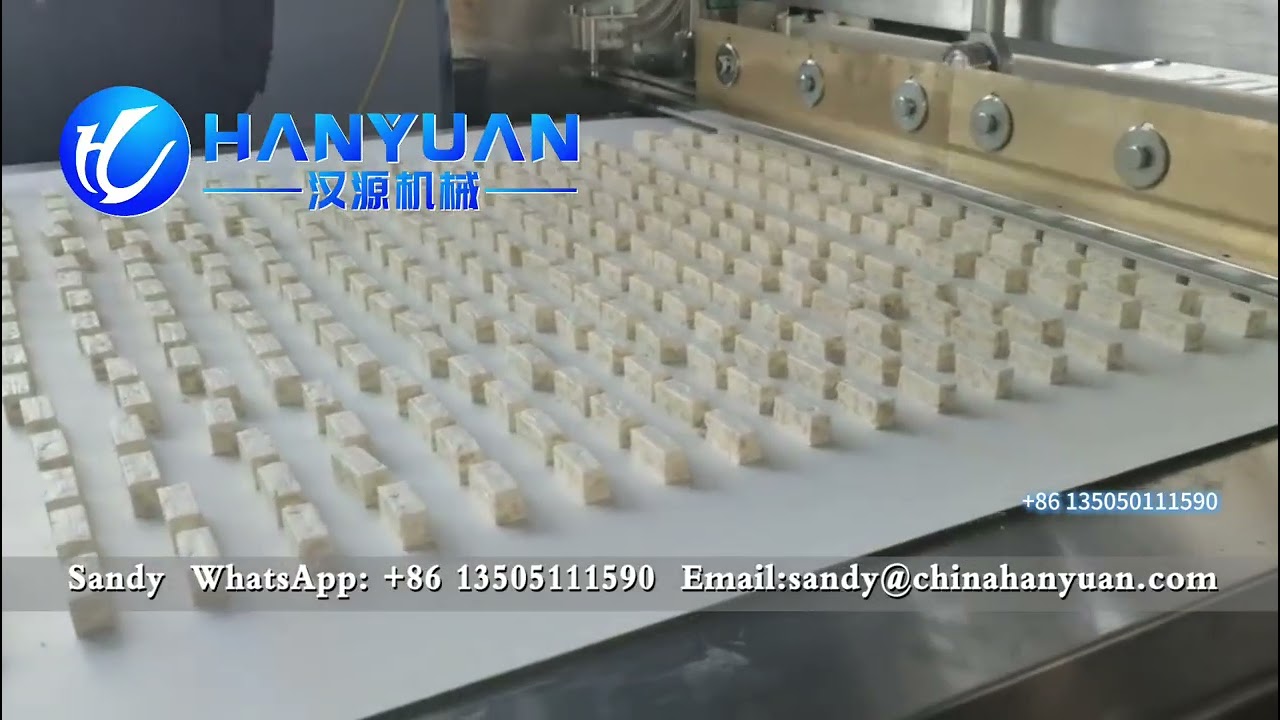 Nougat Candy Bar Production Line#nougatcandybarproductionline#nougatcandybarmachine#nougatequipment