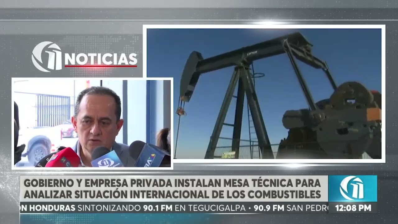 Gobierno y empresa privada instalan mesa técnica por situación internacional de combustibles