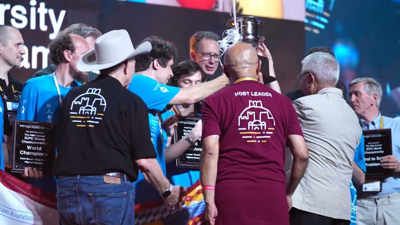 St. Petersburg State University takes top honors at ICPC 2025