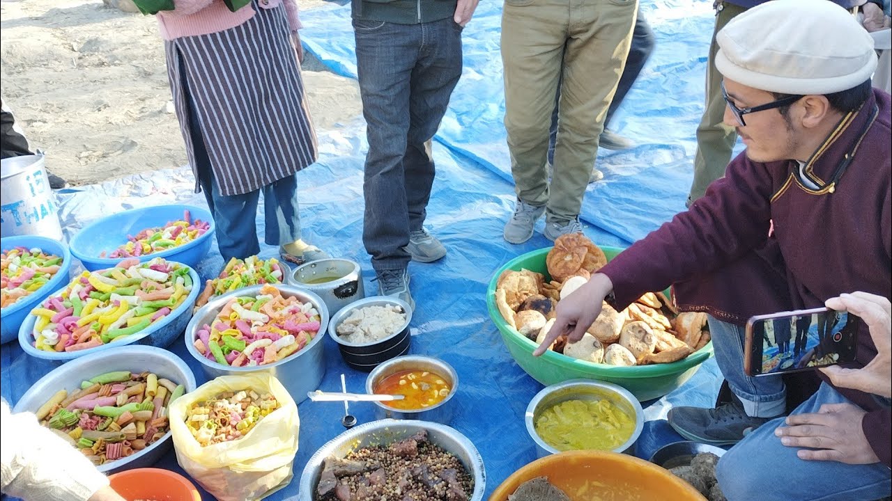 Mamani festival celebrate 2024 moungroung sankoo kargil Ladakh #mamani #foodfastival #mkladakhupdate