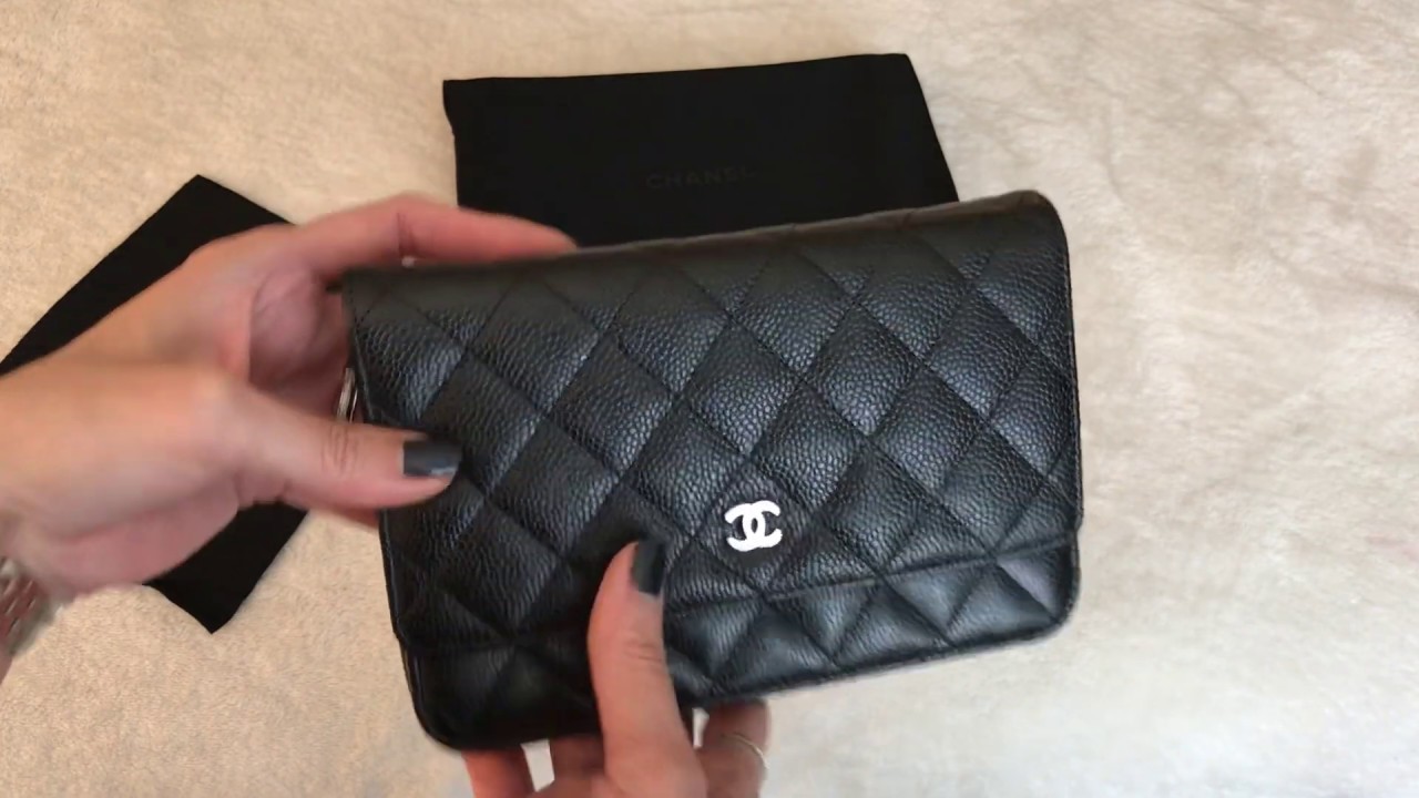 CHANEL WALLET ON CHAIN (WOC) REVIEW with base shaper