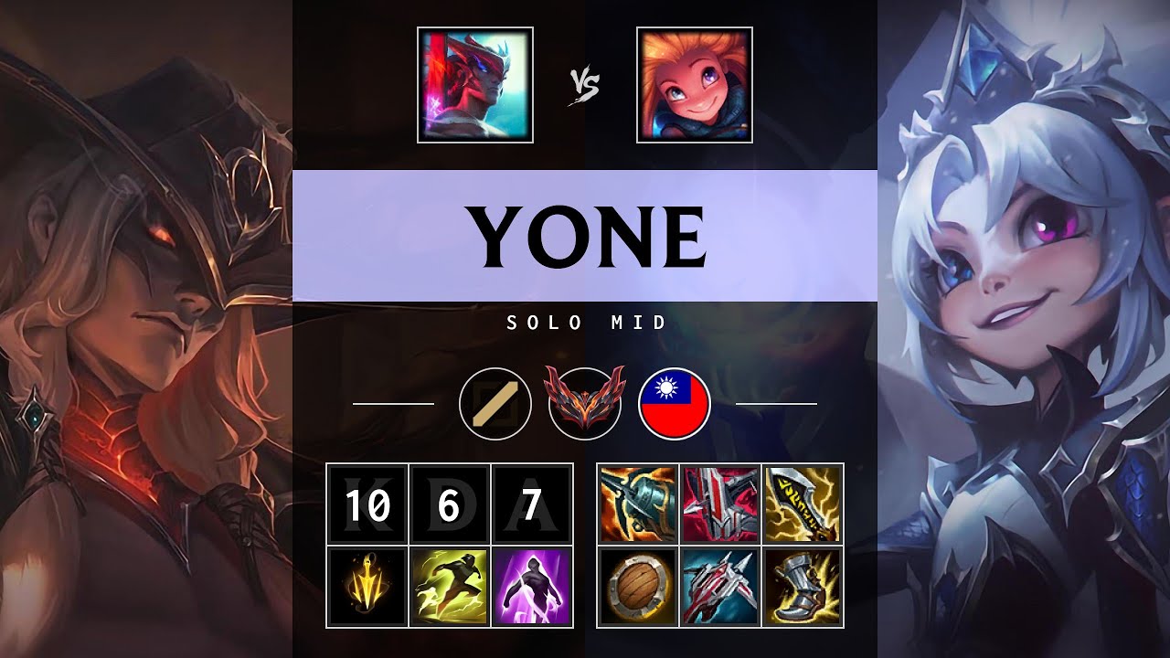Yone Mid vs Zoe - TW Grandmaster Patch 25.17