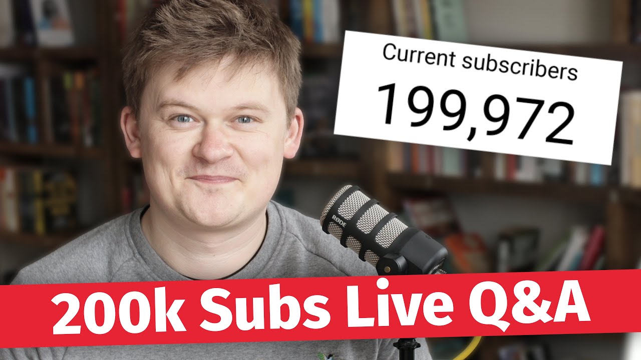200k Subs Q&A Livestream | Tom Nicholas Live