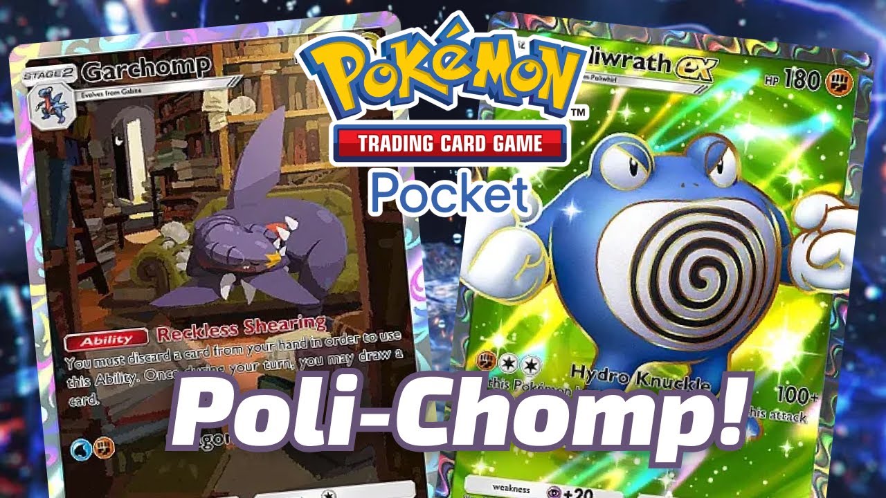 Garchomp Poliwrath EX is a FUN MASH UP! | Pokémon TCG Pocket Deck