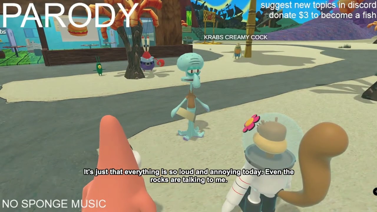 Loudward stops the heat death of the universe, then has a massive stroke (ai_sponge)