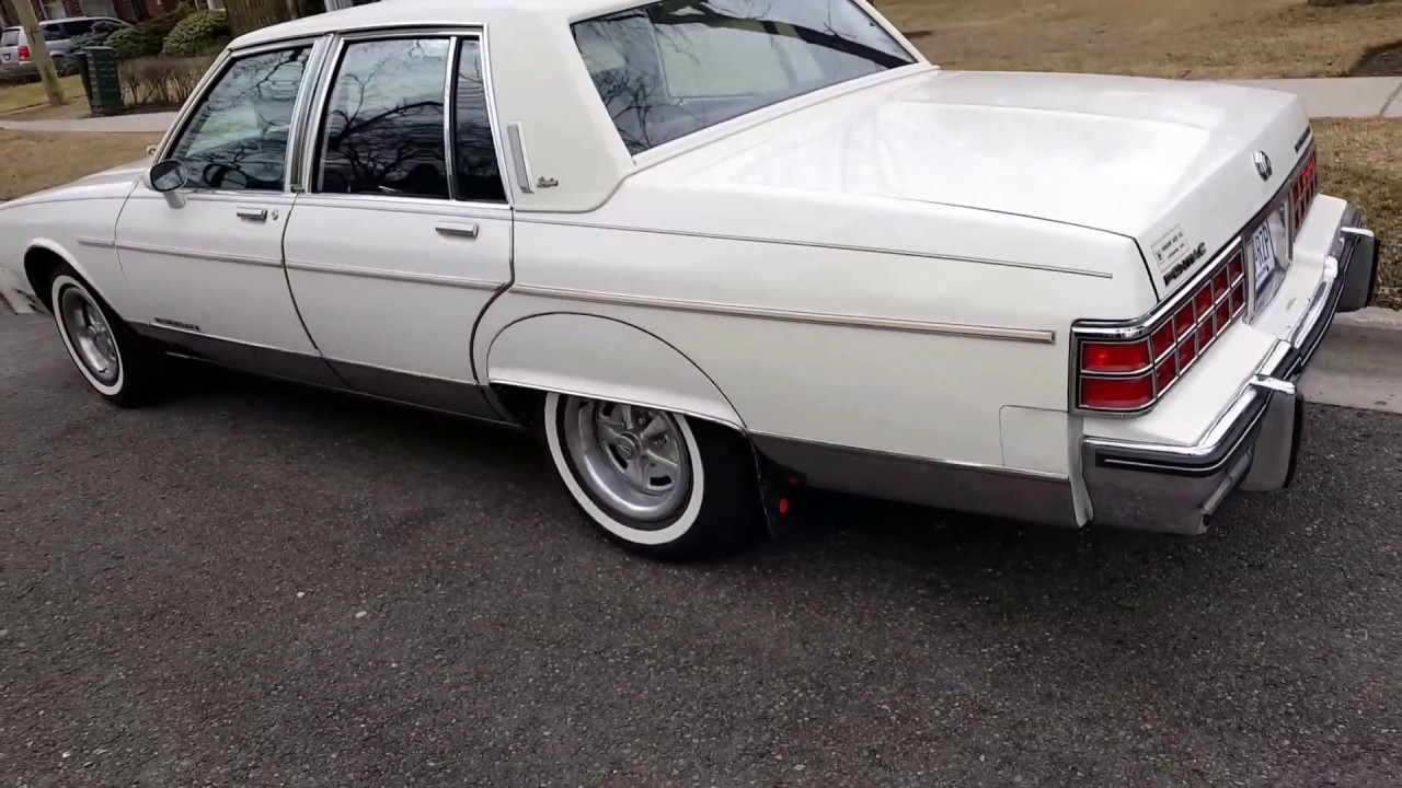 1985 Pontiac Parisienne Brougham walk around