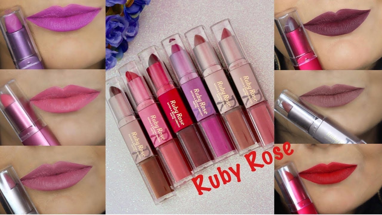 Resenha: Batons Duo Ruby Rose