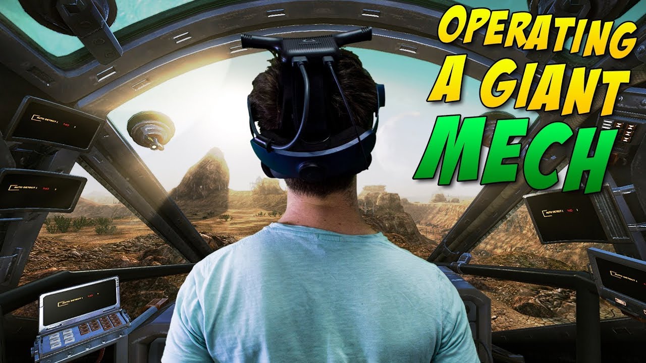 THIS VR MECH SIMULATOR IS INSANE! | Vox Machinae VR Gameplay - HTC Vive