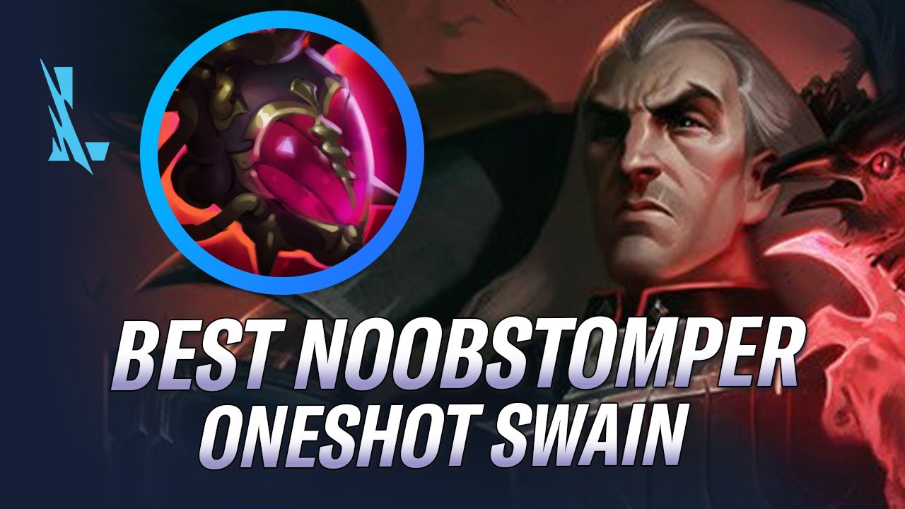 BEST NOOBSTOMPER! ONESHOT SWAIN! RANK 1 SWAIN GAMEPLAY WILD RIFT | RiftGuides | WildRift